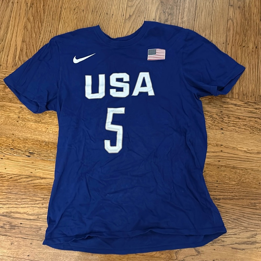 Nike USA Basketball 2016 Olympics Kevin Durant Jersey Shirt #5 - Size Medium
